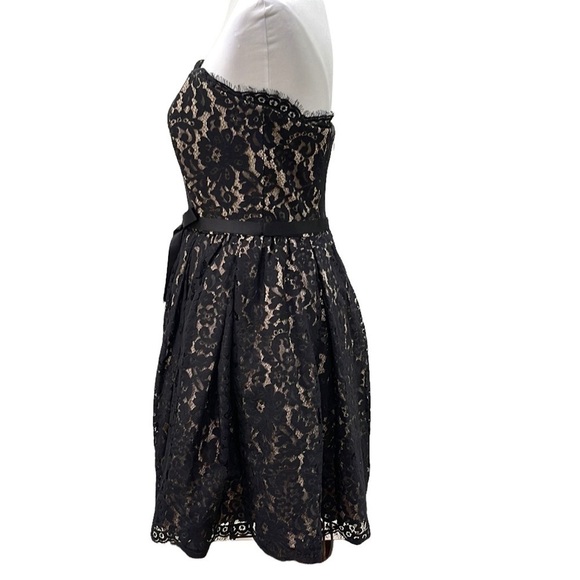 Robert Rodriguez x Neiman Marcus Strapless Lace Fit and Flare Dress SZ 6 - Picture 4 of 8